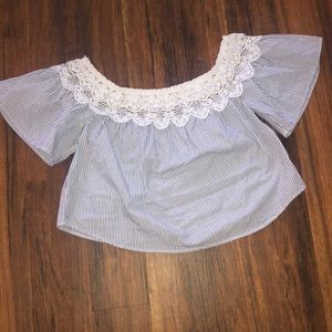 Off the shoulder top
